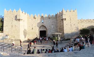 Old Jerusalem city gate